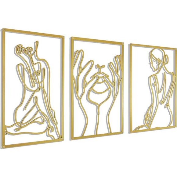 Minimalist Modern Abstract Line Wall Home Decor